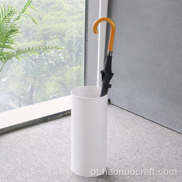Barril de guarda-chuva cilíndrico simples e moderno
